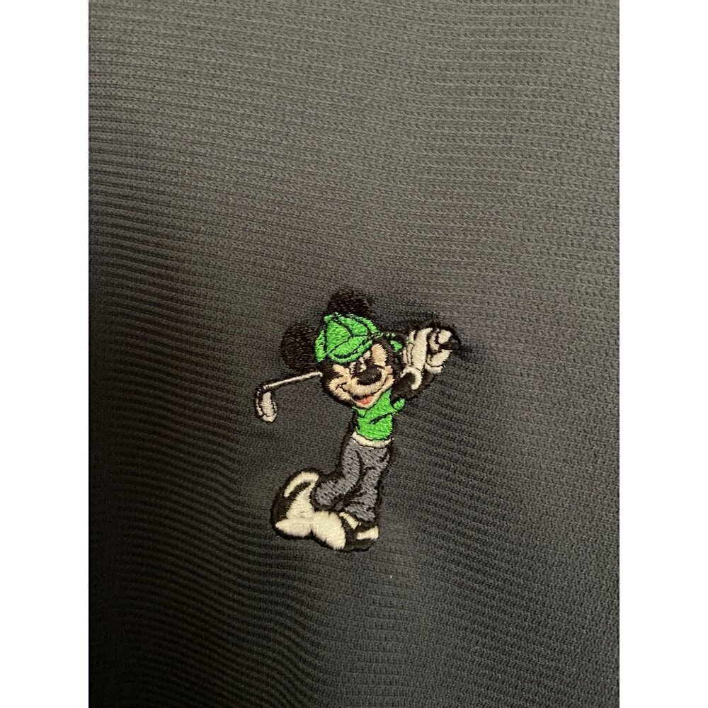 Champion Double Dry XL Mickey Mouse Golf Polo Shirt pit to pit‎ 25" length 31" - Picture 2 of 5